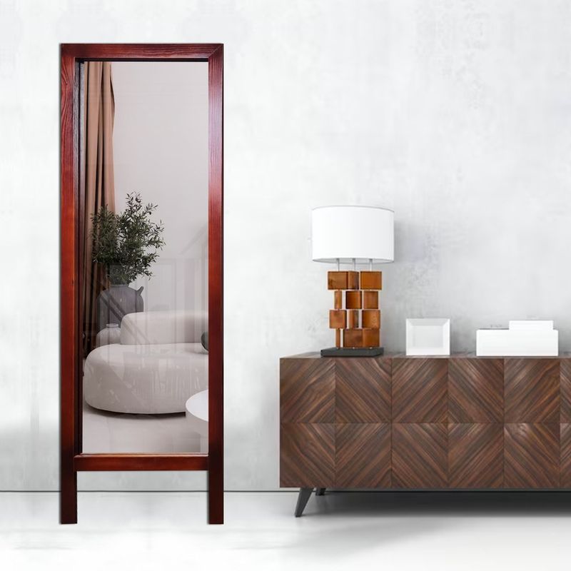 Casa si Gradina - Decoratiuni - Oglinzi - Oglinda cheval, Hanah Home, lemn, scortisoara, 45x145 cm - Infinity.ro