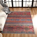 Casa si Gradina - Textile si covoare - Covoare - Covoare casa - Covor de hol, Conceptum Hypnose, multicolor, 100x200 cm, 100% poliester, antiderapant, 213HFT1686 - Infinity.ro