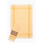 Casa si Gradina - Textile si covoare - Textile baie - Prosoape - Set prosoape de maini, Hermia, galben, 45x65 cm, 100% bumbac, 5 bucati - Infinity.ro