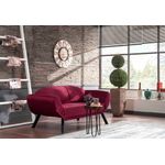 Casa si Gradina - Mobilier - Canapele si coltare - Canapele - Canapea extensibila, Hanah Home, metal, maro, 177x87x75 cm - Infinity.ro