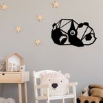 Casa si Gradina - Corpuri si surse de iluminat - Plafoniere, aplice si spoturi - Aplica de perete, Opviq, mdf si metal, negru, 52x12x32 cm - Infinity.ro