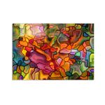 Casa si Gradina - Decoratiuni - Tablouri - Tablou decorativ, Wallxpert, sticla temperata, multicolor, 70x100 cm, 695CRS1234 - Infinity.ro