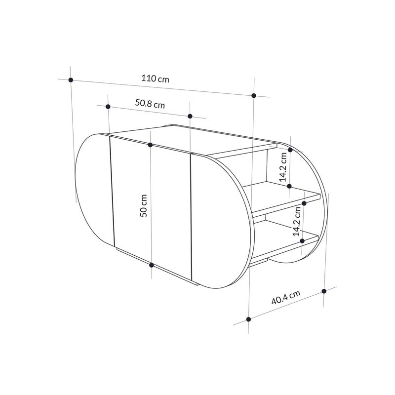 Casa si Gradina - Mobilier - Dulapuri si sifoniere - Dulapuri pantofi - Dulap pantofi, Hanah Home, pal melaminat, alb, 110x40,4x50 cm - Infinity.ro