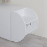 Casa si Gradina - Mobilier - Dulapuri si sifoniere - Dulapuri pantofi - Dulap pantofi, Hanah Home, pal melaminat, alb, 110x40,4x50 cm - Infinity.ro