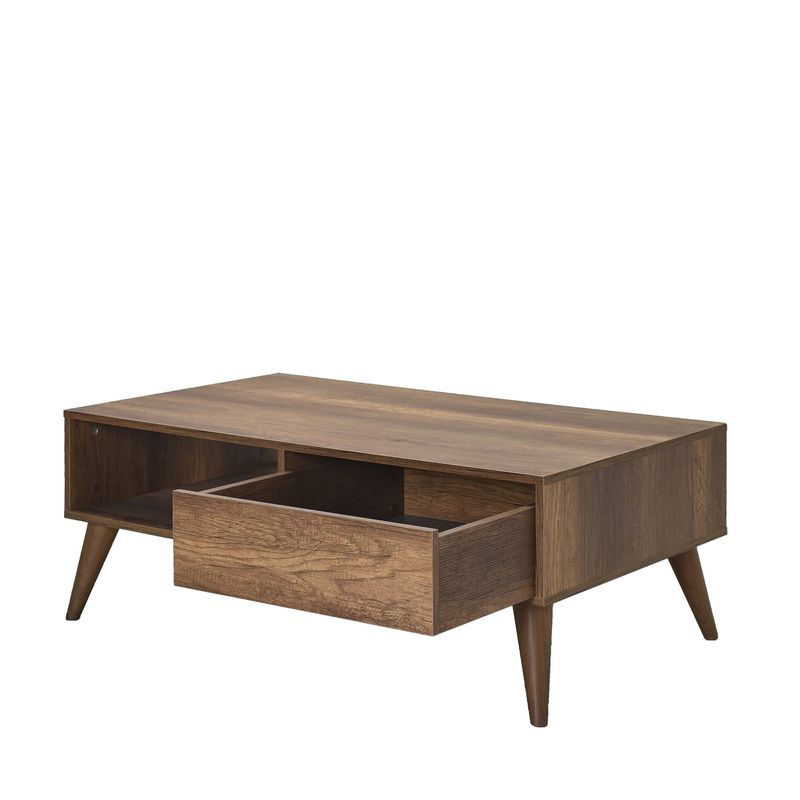 Casa si Gradina - Mobilier - Mese si birouri - Masute de cafea - Masuta de cafea, Hanah Home, pal melaminat, oslo si nuc, 110x65x42 cm, 479ADR1801 - Infinity.ro