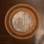 Casa si Gradina - Bucatarie si vesela - Organizare si depozitare bucatarie - Suporturi tacamuri si vase - Set covorase de masa, Hermia, lemn, nuc, 36x36 cm, 4 bucati, 790PYN1138 - Infinity.ro