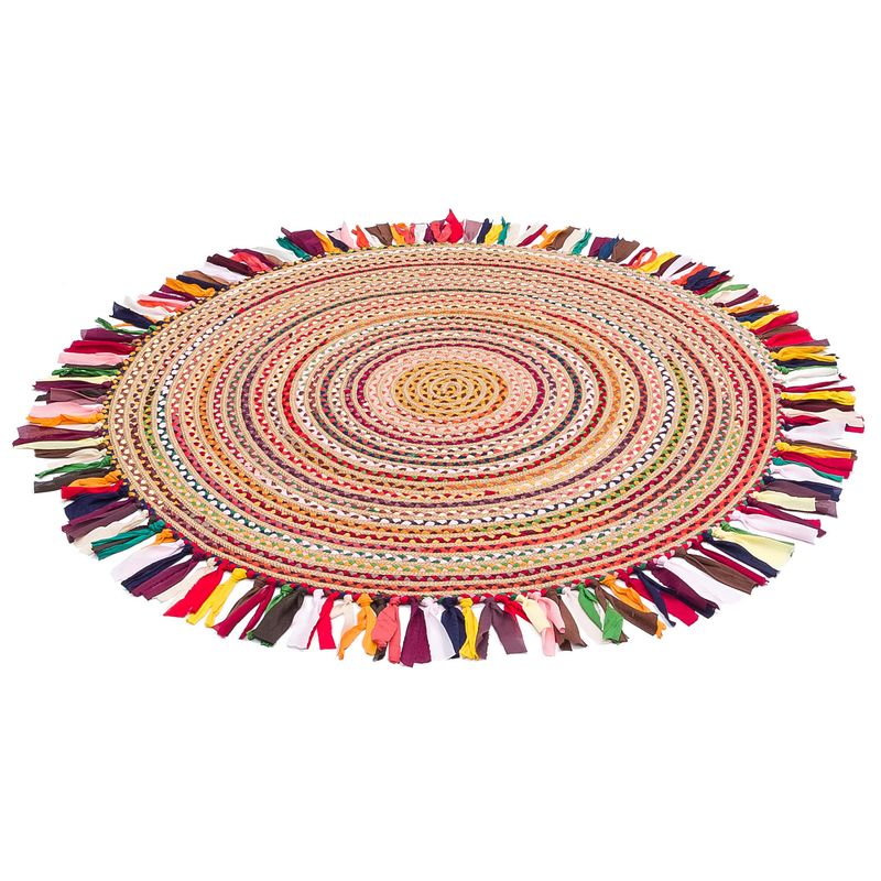Casa si Gradina - Textile si covoare - Covoare - Covoare casa - Covor, Conceptum Hypnose, multicolor, 90x90 cm, 50% bumbac, 50% poliester, tesut plat - Infinity.ro
