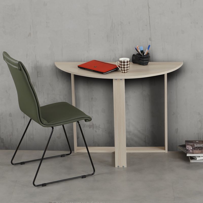 Casa si Gradina - Mobilier - Mese si birouri - Birouri - Birou de studiu, Hanah Home, pal melaminat, stejar, 106x45x77 cm - Infinity.ro