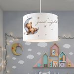 Casa si Gradina - Corpuri si surse de iluminat - Lustre si pendule - Candelabru, Opviq, material textil, multicolor, 30x22x70 cm, 780SGN4671 - Infinity.ro