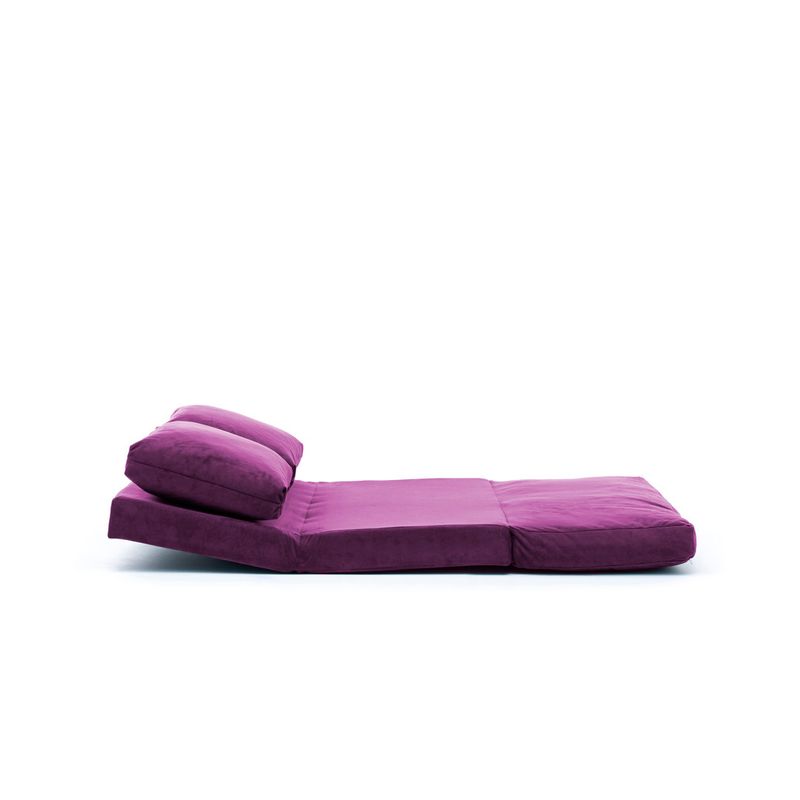 Casa si Gradina - Mobilier - Canapele si coltare - Canapele - Canapea extensibila, Atelier Del Sofa, metal, mov, 185x120 cm - Infinity.ro