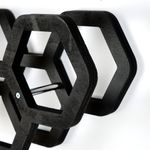 Casa si Gradina - Sanitare - Suporturi si accesorii baie - Suporturi baie - Suport hartie igienica, Hanah Home, placaj, negru, 56x21x16 cm - Infinity.ro