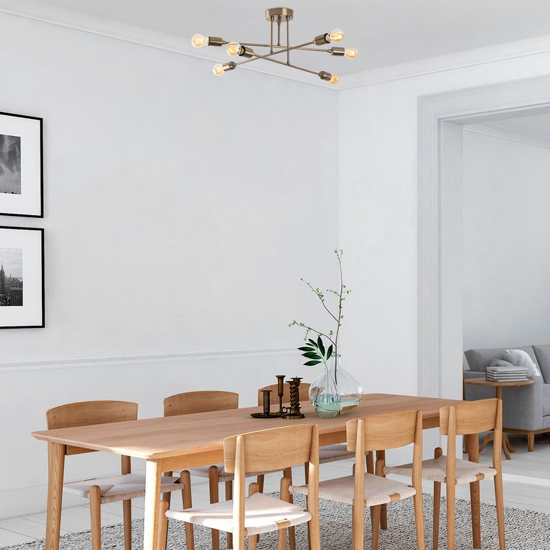 Casa si Gradina - Corpuri si surse de iluminat - Lustre si pendule - Candelabru, Opviq, metal, vintage, 66x66x27 cm - Infinity.ro