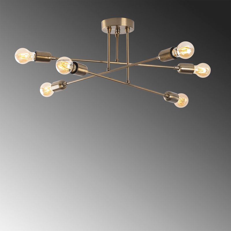 Casa si Gradina - Corpuri si surse de iluminat - Lustre si pendule - Candelabru, Opviq, metal, vintage, 66x66x27 cm - Infinity.ro