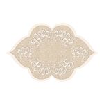 Casa si Gradina - Textile si covoare - Covoare - Covorase intrare - Covoras de intrare, Conceptum Hypnose, bej auriu crem, 80x150 cm, 100% poliester, antiderapant, lavabil - Infinity.ro