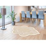 Casa si Gradina - Textile si covoare - Covoare - Covorase intrare - Covoras de intrare, Conceptum Hypnose, bej auriu crem, 80x150 cm, 100% poliester, antiderapant, lavabil - Infinity.ro