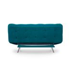 Casa si Gradina - Mobilier - Canapele si coltare - Canapele - Canapea extensibila, Hanah Home, metal, verde petrol, 200x95x105 cm - Infinity.ro