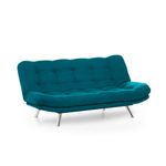 Casa si Gradina - Mobilier - Canapele si coltare - Canapele - Canapea extensibila, Hanah Home, metal, verde petrol, 200x95x105 cm - Infinity.ro