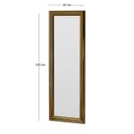 Casa si Gradina - Decoratiuni - Oglinzi - Oglinda decorativa, Hanah Home, mdf, auriu, 40x105x3 cm - Infinity.ro