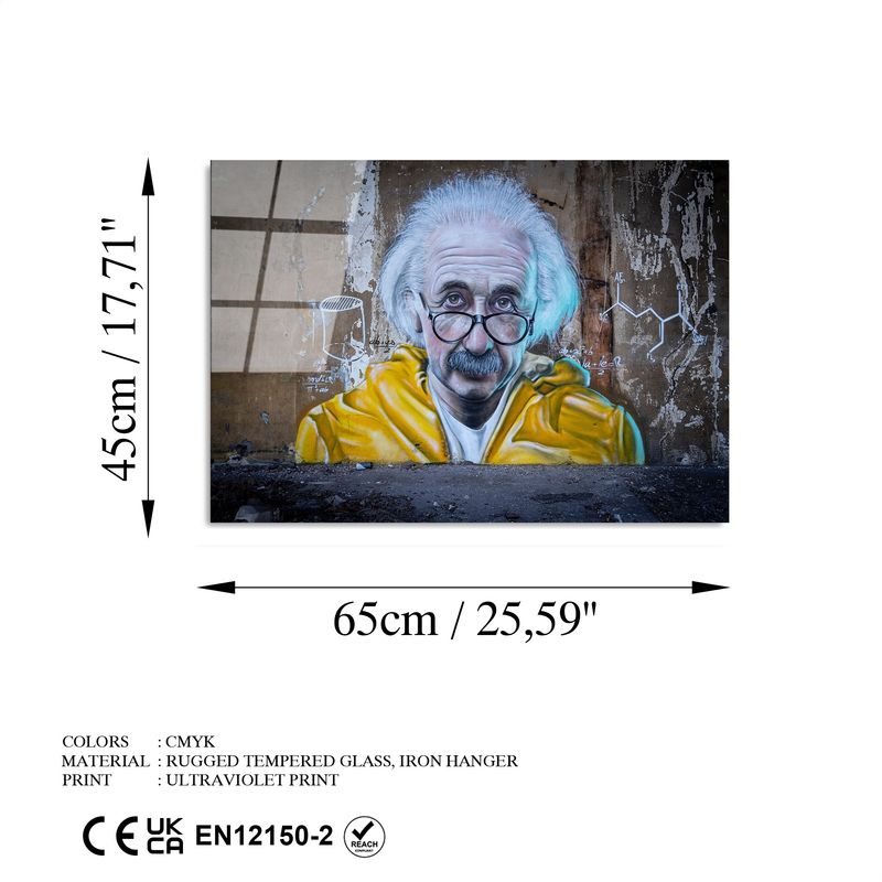 Casa si Gradina - Decoratiuni - Tablouri - Tablou decorativ, Wallxpert, sticla calita, multicolor, 45x65 cm, 123BZM1331 - Infinity.ro
