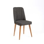 Casa si Gradina - Mobilier - Scaune si fotolii - Scaune - Scaun, Hanah Home, pal melaminat, pin atlantic si antracit, 47x46x89 cm - Infinity.ro