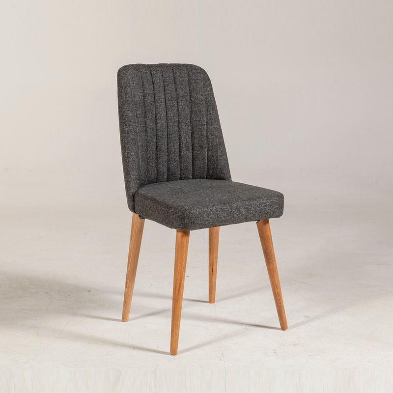 Casa si Gradina - Mobilier - Scaune si fotolii - Scaune - Scaun, Hanah Home, pal melaminat, pin atlantic si antracit, 47x46x89 cm - Infinity.ro