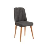 Casa si Gradina - Mobilier - Scaune si fotolii - Scaune - Scaun, Hanah Home, pal melaminat, pin atlantic si antracit, 47x46x89 cm - Infinity.ro