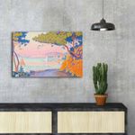 Casa si Gradina - Decoratiuni - Tablouri - Tablou decorativ pe panza, Wallxpert, piele de caprioara, multicolor, 45x70 cm, rama lemn, 249CVT1455 - Infinity.ro
