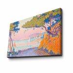 Casa si Gradina - Decoratiuni - Tablouri - Tablou decorativ pe panza, Wallxpert, piele de caprioara, multicolor, 45x70 cm, rama lemn, 249CVT1455 - Infinity.ro