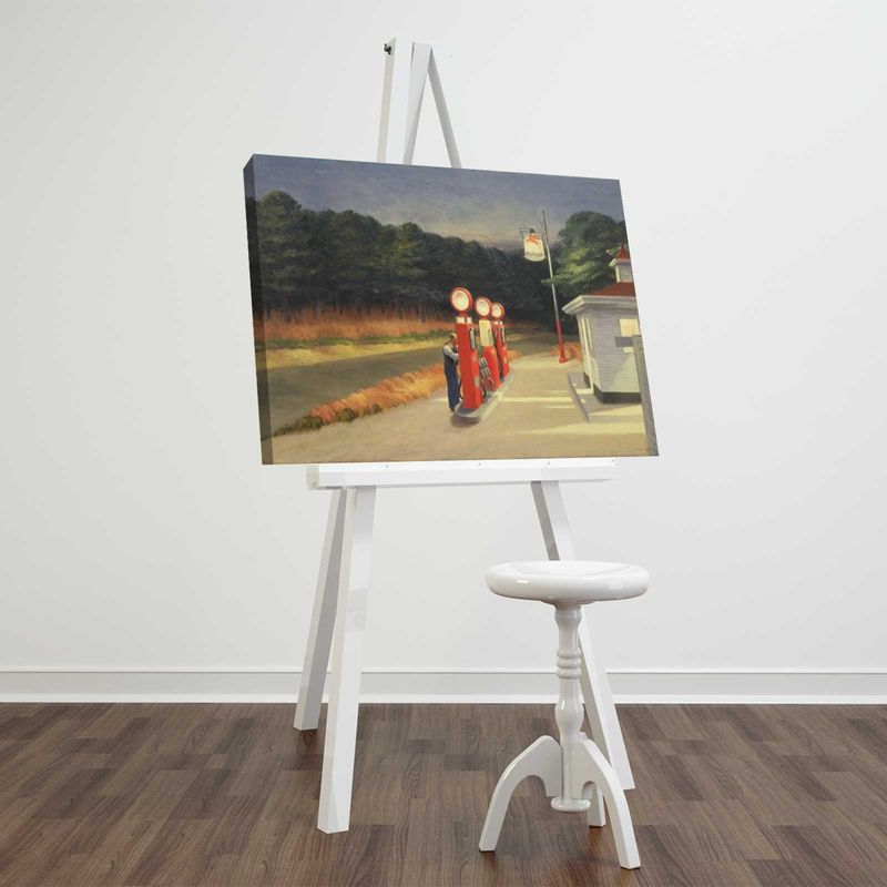 Casa si Gradina - Decoratiuni - Tablouri - Tablou canvas decorativ, Wallxpert, 100% panza de piele de caprioara, multicolor, 45x70 cm, rama lemn 3 cm - Infinity.ro