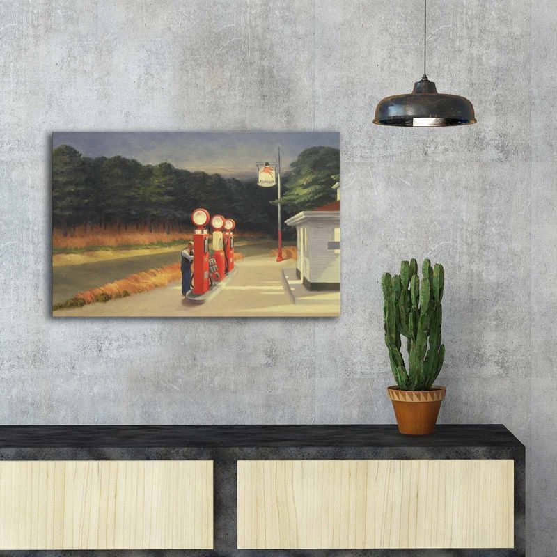 Casa si Gradina - Decoratiuni - Tablouri - Tablou canvas decorativ, Wallxpert, 100% panza de piele de caprioara, multicolor, 45x70 cm, rama lemn 3 cm - Infinity.ro