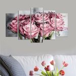 Casa si Gradina - Decoratiuni - Tablouri - Tablou decorativ 5 piese, Wallxpert, mdf, multicolor, 110x60 cm, 223CHR1941 - Infinity.ro
