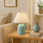 Casa si Gradina - Corpuri si surse de iluminat - Veioze si lampi - Veioze - Veioza, Opviq, ceramica, crem, 28 cm - Infinity.ro