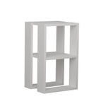 Casa si Gradina - Mobilier - Comode si corpuri - Noptiere - Noptiera, Hanah Home, pal melaminat, alb, 30x30x55 cm - Infinity.ro