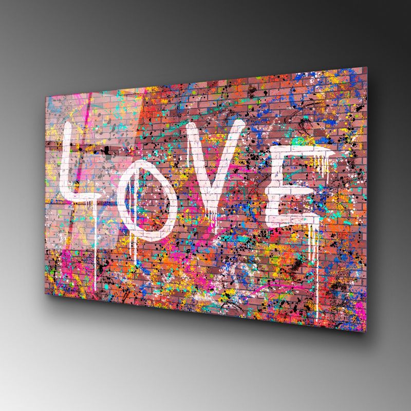 Casa si Gradina - Decoratiuni - Tablouri - Tablou decorativ, Wallxpert, sticla securizata, multicolor, 70x100 cm, 123BZM2232 - Infinity.ro