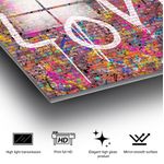 Casa si Gradina - Decoratiuni - Tablouri - Tablou decorativ, Wallxpert, sticla securizata, multicolor, 70x100 cm, 123BZM2232 - Infinity.ro