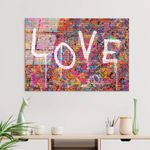 Casa si Gradina - Decoratiuni - Tablouri - Tablou decorativ, Wallxpert, sticla securizata, multicolor, 70x100 cm, 123BZM2232 - Infinity.ro