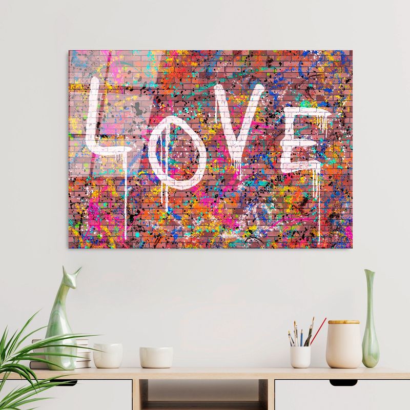 Casa si Gradina - Decoratiuni - Tablouri - Tablou decorativ, Wallxpert, sticla securizata, multicolor, 70x100 cm, 123BZM2232 - Infinity.ro