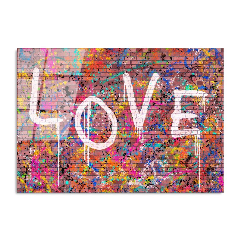 Casa si Gradina - Decoratiuni - Tablouri - Tablou decorativ, Wallxpert, sticla securizata, multicolor, 70x100 cm, 123BZM2232 - Infinity.ro