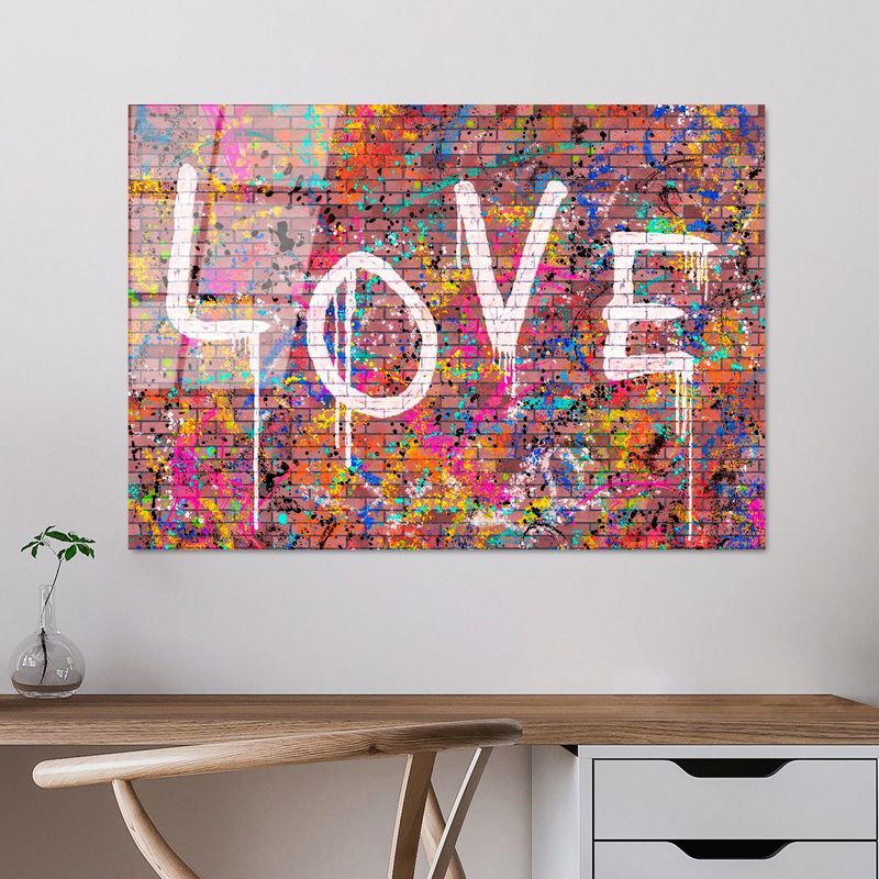 Casa si Gradina - Decoratiuni - Tablouri - Tablou decorativ, Wallxpert, sticla securizata, multicolor, 70x100 cm, 123BZM2232 - Infinity.ro