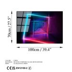 Casa si Gradina - Decoratiuni - Tablouri - Tablou decorativ, Wallxpert, sticla calita, multicolor, 70x100 cm, 123BZM2241 - Infinity.ro