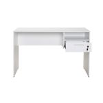 Casa si Gradina - Mobilier - Mese si birouri - Birouri - Birou, Hanah Home, pal melaminat, alb, 120x60x75 cm - Infinity.ro