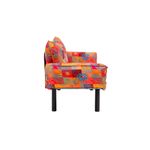 Casa si Gradina - Mobilier - Canapele si coltare - Canapele - Canapea extensibila, Hanah Home, metal, patchwork multicolor, 150x75x70 cm - Infinity.ro