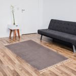 Casa si Gradina - Textile si covoare - Covoare - Covorase baie - Covoras de baie, Conceptum Hypnose, gri, 100x150 cm, 100% acrilic, antiderapant - Infinity.ro