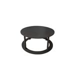 Casa si Gradina - Mobilier - Mese si birouri - Masute de cafea - Masuta de cafea, Hanah Home, mdf, negru, 70x38 cm - Infinity.ro