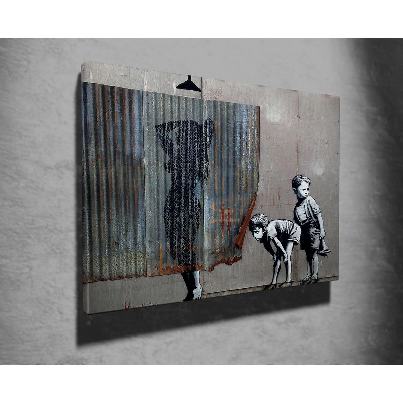 Casa si Gradina - Decoratiuni - Tablouri - Tablou canvas decorativ, Wallxpert, multicolor, 70x100 cm, 50% bumbac, 50% poliester, rama lemn, 966BRS1211 - Infinity.ro