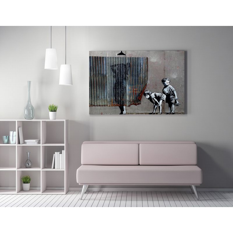 Casa si Gradina - Decoratiuni - Tablouri - Tablou canvas decorativ, Wallxpert, multicolor, 70x100 cm, 50% bumbac, 50% poliester, rama lemn, 966BRS1211 - Infinity.ro