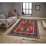 Casa si Gradina - Textile si covoare - Covoare - Covoare casa - Covor, Conceptum Hypnose, multicolor, 100x140 cm, 100% poliester, antiderapant, 288NGR2257 - Infinity.ro