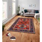 Casa si Gradina - Textile si covoare - Covoare - Covoare casa - Covor, Conceptum Hypnose, multicolor, 100x140 cm, 100% poliester, antiderapant, 288NGR2257 - Infinity.ro