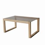 Casa si Gradina - Mobilier - Mese si birouri - Masute de cafea - Masuta de cafea, Hanah Home, lemn masiv de pin, natural, 85x55x40 cm - Infinity.ro