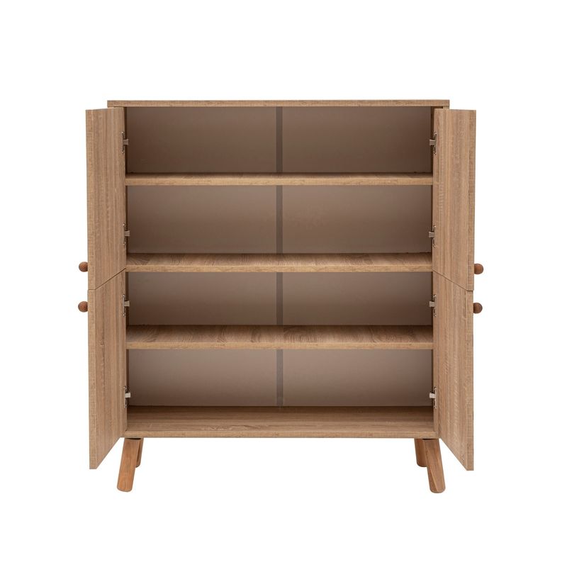 Casa si Gradina - Mobilier - Dulapuri si sifoniere - Dulapuri - Dulap multifunctional, Hanah Home, pal melaminat, multicolor, 95x36x111 cm, 869VEL4520 - Infinity.ro